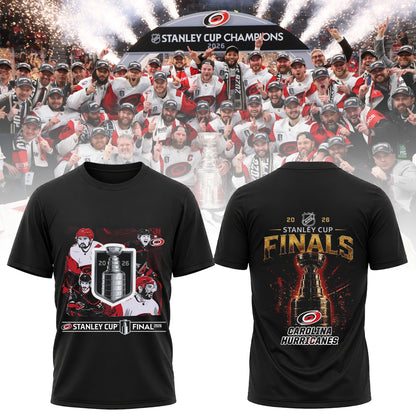 Carolina Hurricanes Stanley Cup Finals Shirt 2026 - Hockey Champions Fan Tee