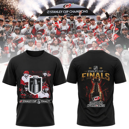 Carolina Hurricanes Stanley Cup Finals Shirt 2026 - Hockey Champions Fan Tee