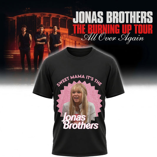 Sweet Mama It's The Jonas Brothers Shirt - Vintage Pop Concert Graphic Tee
