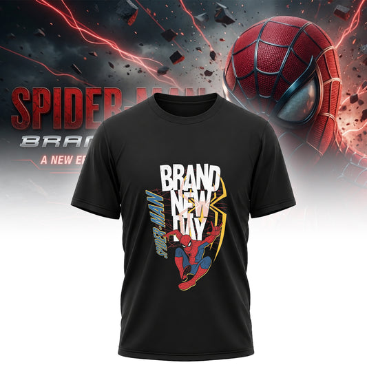 Spider-Man Brand New Day Shirt Marvel Superhero Graphic T-Shirt