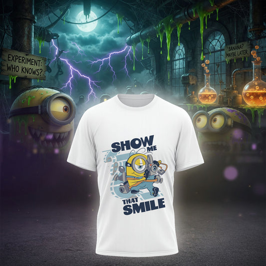 Show Me That Smile Camera Minion Inspired T-Shirt