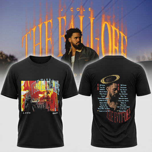 J Cole The Fall Off Tour Shirt - J Cole Album Tee