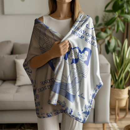 Personalized Best Friend Blanket with Custom Photo & Names
