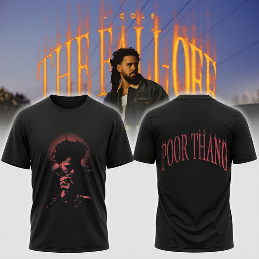 J. Cole Poor Thing Shirt - The Fall Off Album Inspired Graphic Tee