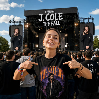 J Cole The Fall-Off Tour 2026 Shirt - J Cole Concert T-Shirt