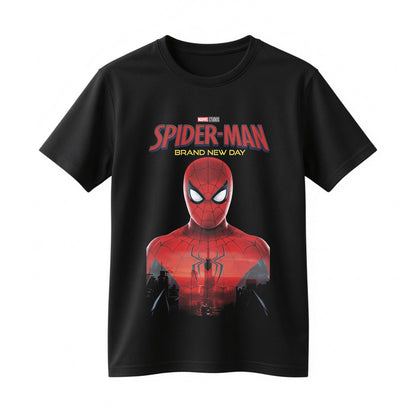Spider-Man Brand New Day Portrait Shirt - Superhero Graphic Tee