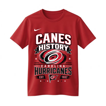 Carolina Hurricanes Stanley Cup Champions 2026 T-Shirt Canes History 20 Years Later Double Sided Hockey Fan Shirt