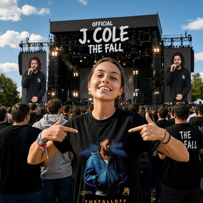 J Cole The Fall Off Album Tracklist Shirt - Dreamville Hip Hop Rap Fan Gift