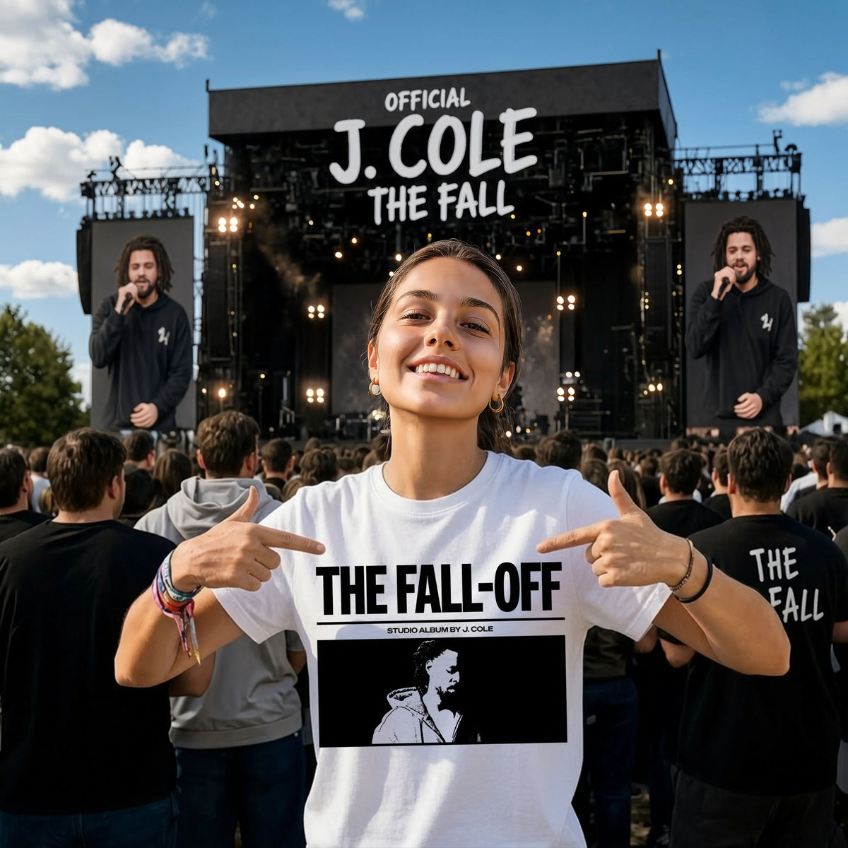 J. Cole The Fall-Off Album T-Shirt – Unisex Hip Hop Graphic Fan Tee