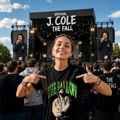 J. Cole The Fall Off World Tour Shirt - 2026 Hip Hop Concert Graphic Tee