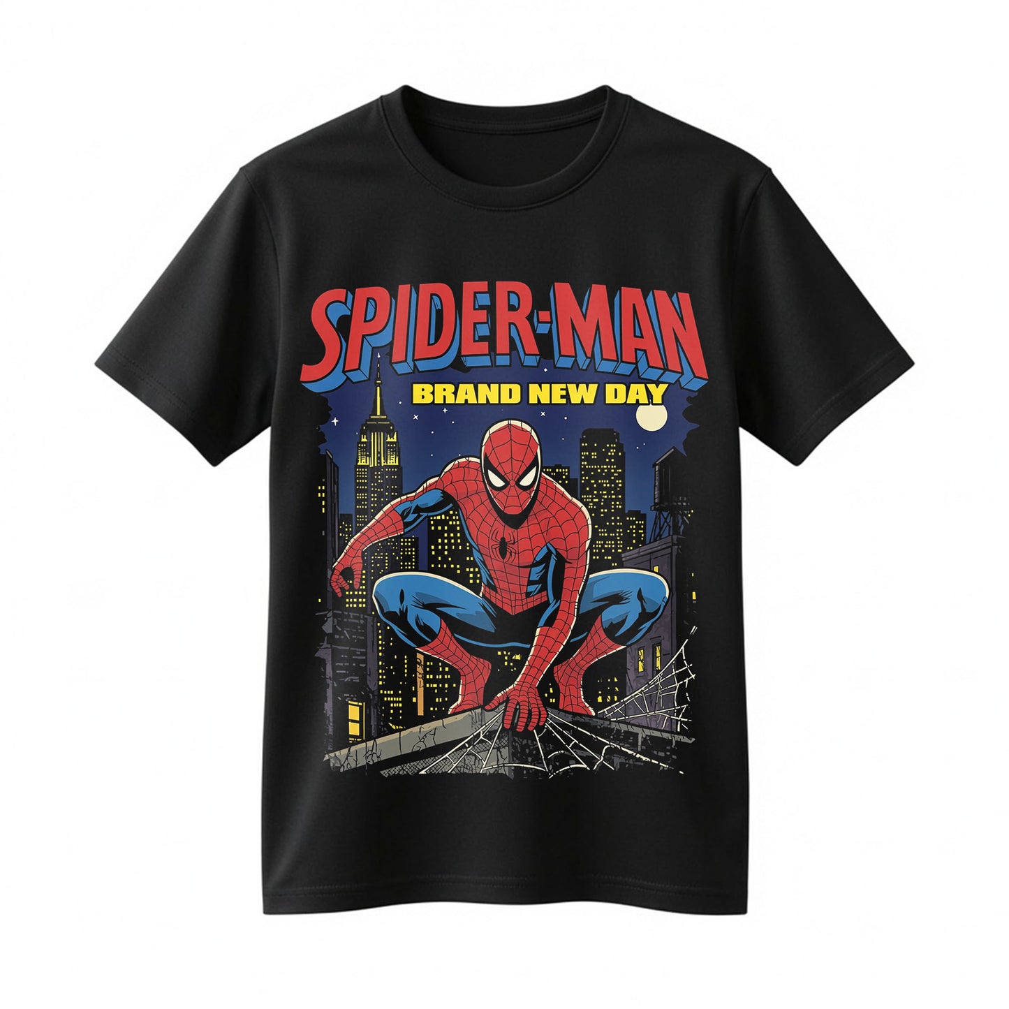 Spider-Man Brand New Day Shirt Vintage Comic Superhero Graphic Tee