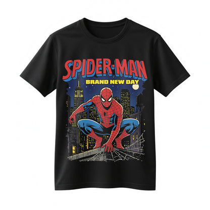 Spider-Man Brand New Day Shirt Vintage Comic Superhero Graphic Tee