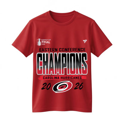 Carolina Hurricanes Eastern Conference Champions 2026 Shirt
