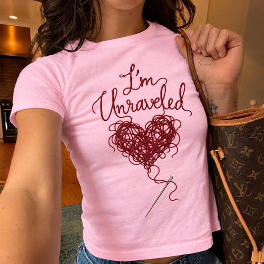 Olivia Rodrigo I'm Unraveled Baby Tee