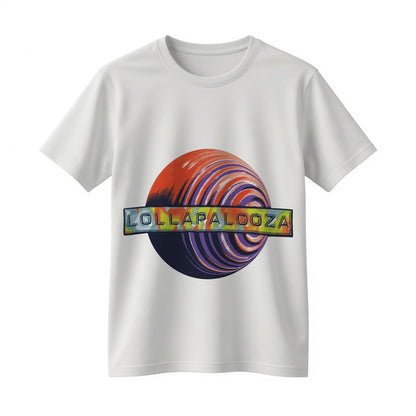 Lollapalooza Cosmic Sphere Festival Shirt - 2026 Chicago Music Lineup Tee