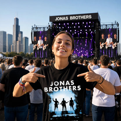 Jonas Brothers Five Albums Every Night Shirt - Jonas Brothers Tour Concert Fan Tee