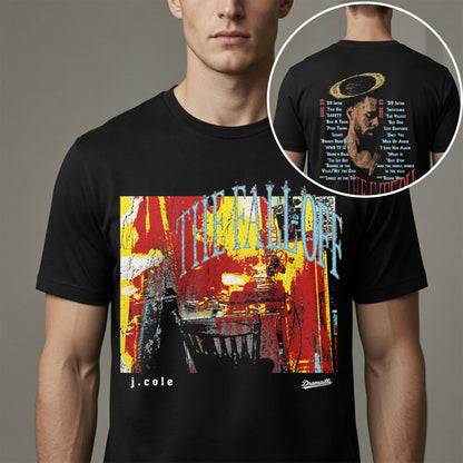 J Cole The Fall Off Tour Shirt - J Cole Album Tee