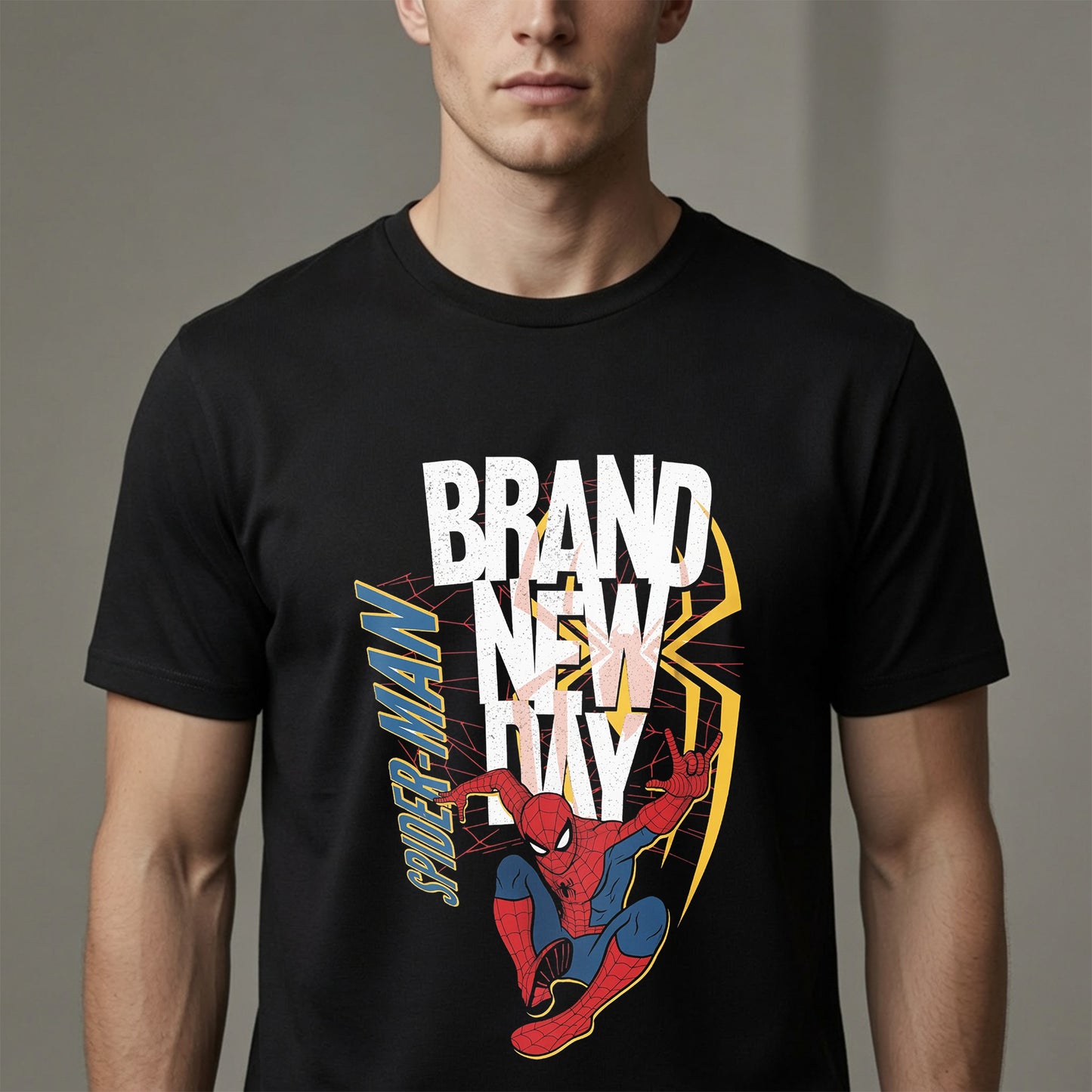 Spider-Man Brand New Day Shirt Marvel Superhero Graphic T-Shirt