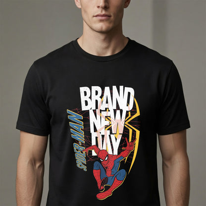 Spider-Man Brand New Day Shirt Marvel Superhero Graphic T-Shirt
