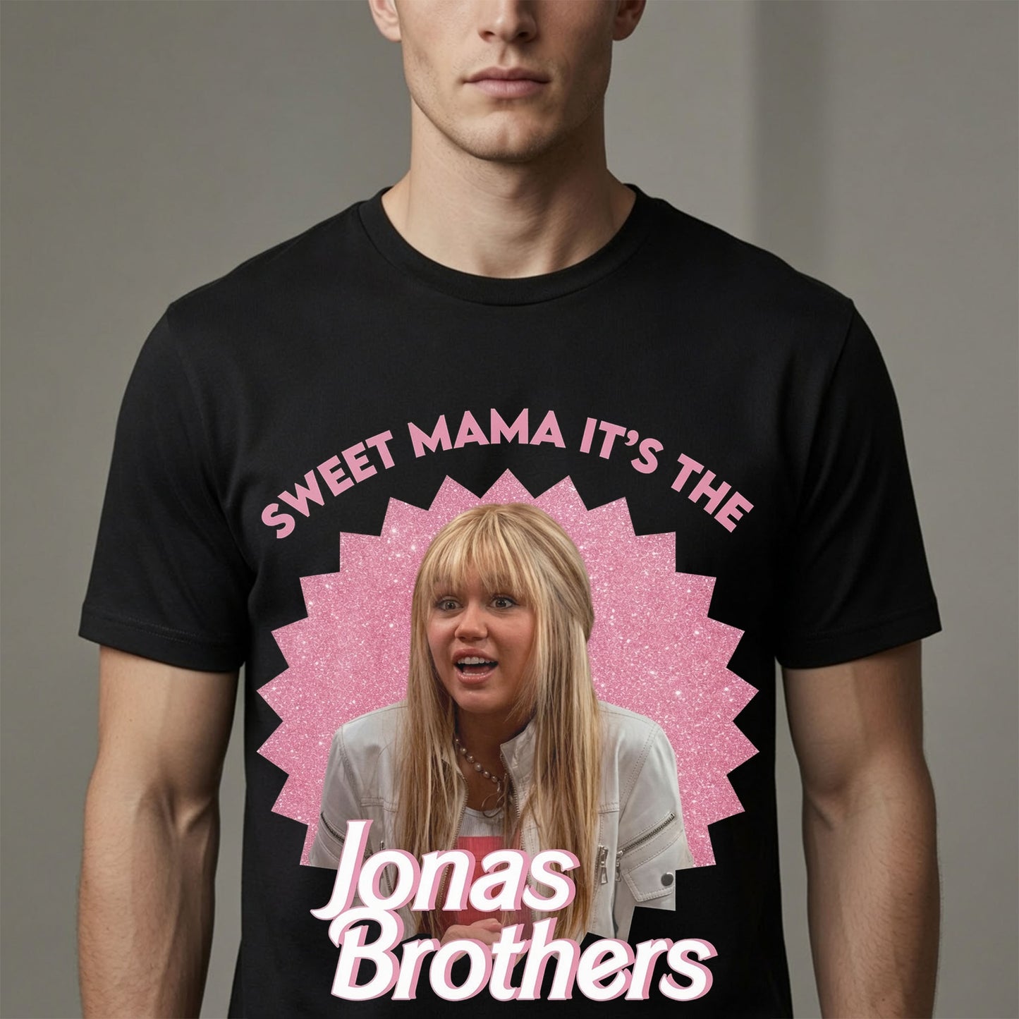 Sweet Mama It's The Jonas Brothers Shirt - Vintage Pop Concert Graphic Tee