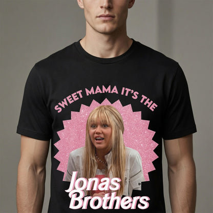 Sweet Mama It's The Jonas Brothers Shirt - Vintage Pop Concert Graphic Tee