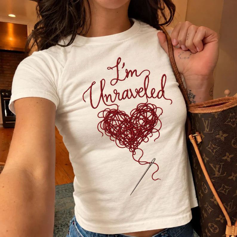 Olivia Rodrigo I'm Unraveled Baby Tee