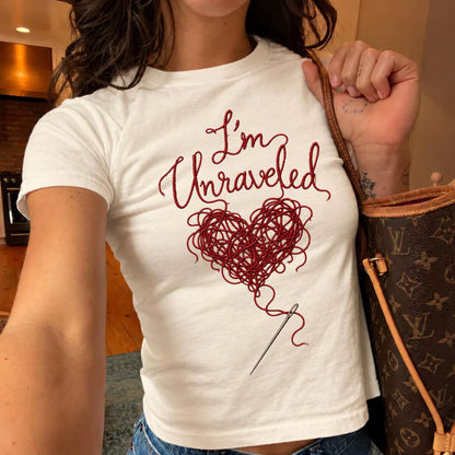Olivia Rodrigo I'm Unraveled Baby Tee