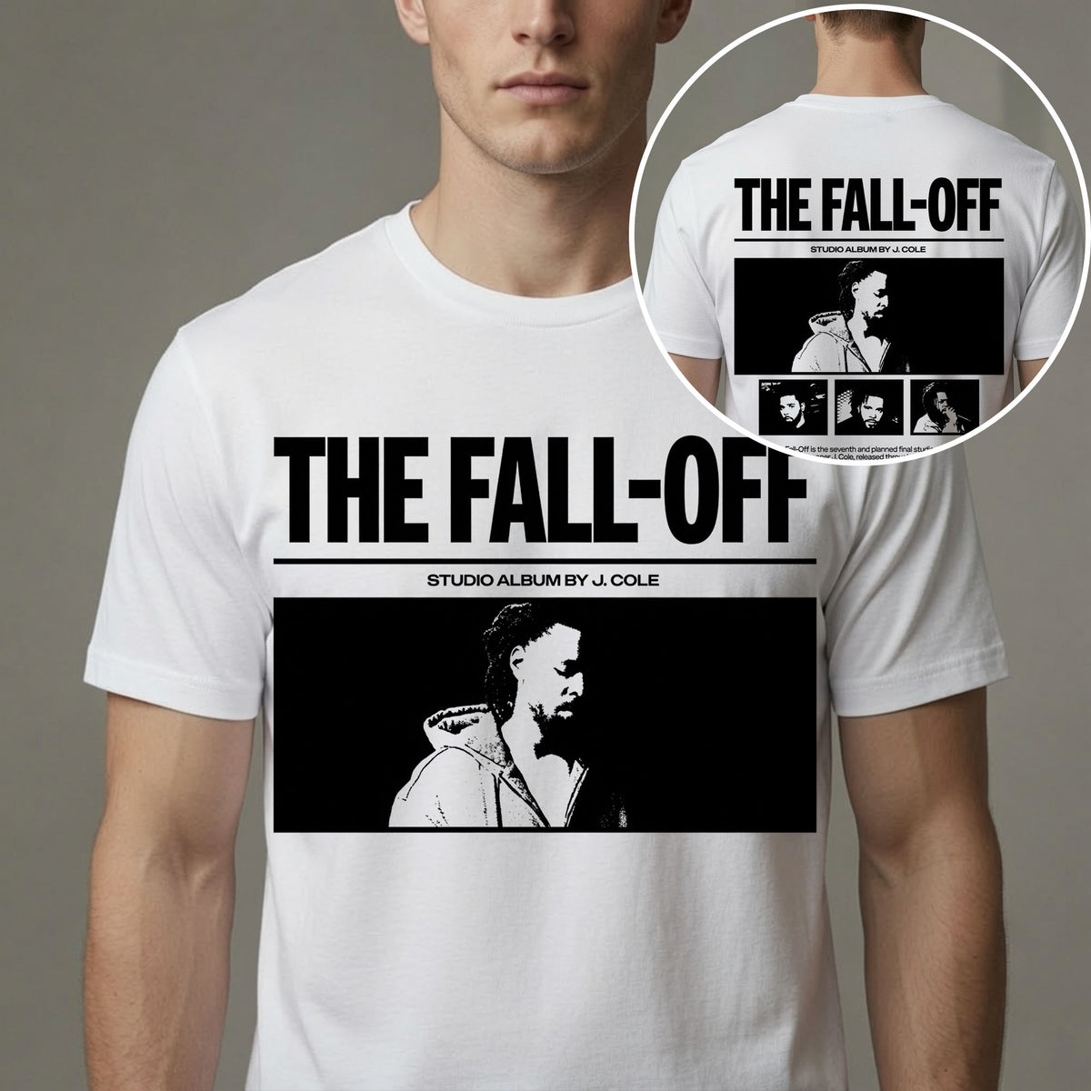 J. Cole The Fall-Off Album T-Shirt – Unisex Hip Hop Graphic Fan Tee