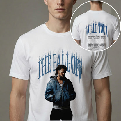 J. Cole The Fall Off World Tour 2026 T-Shirt – Hip Hop Concert Unisex Tee