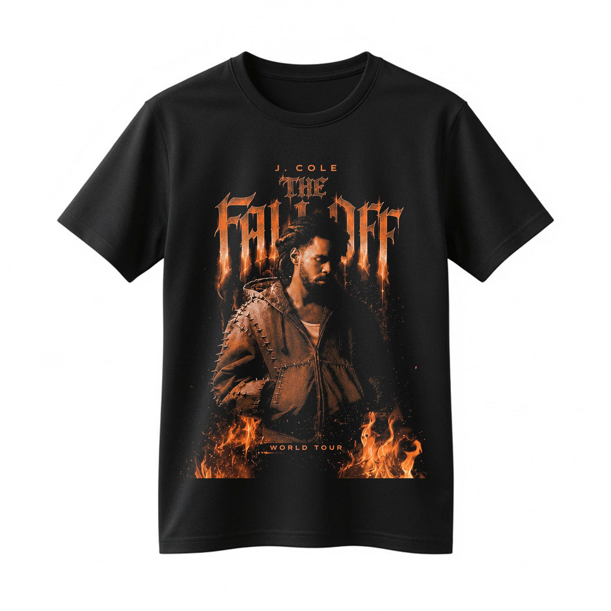J Cole The Fall Off World Tour 2026 Shirt - J Cole Tour Dates Tee