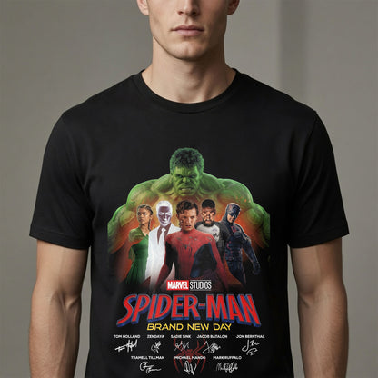 Spider-Man Brand New Day Avengers Crossover Shirt - Marvel Fan Gift