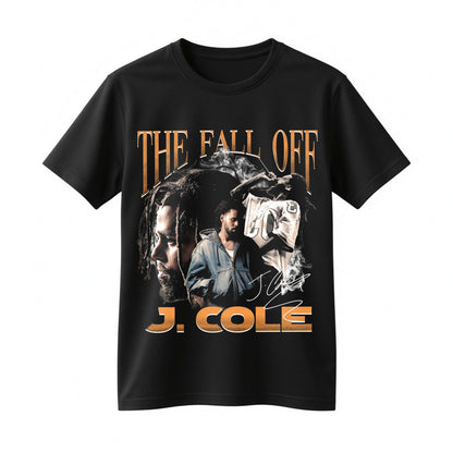 J Cole The Fall Off World Tour Shirt - Hip Hop Graphic Tee