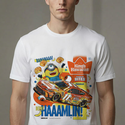 Funny Racing Car Minion Inspired Double-Sided T-Shirt