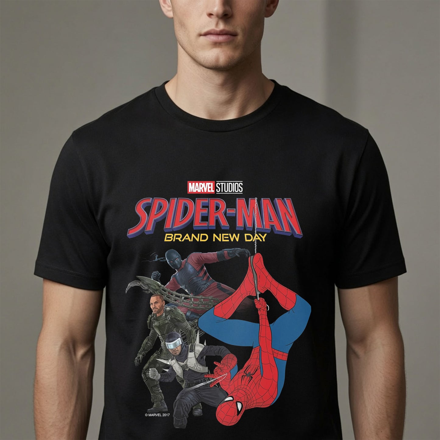 Spider-Man Brand New Day Movie Graphic Shirt - Marvel Inspired Gift for Comic Fans