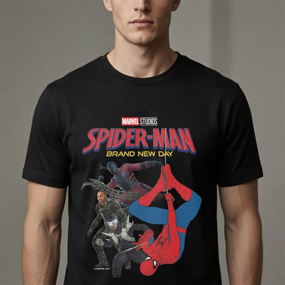 Spider-Man Brand New Day Movie Graphic Shirt - Marvel Inspired Gift for Comic Fans