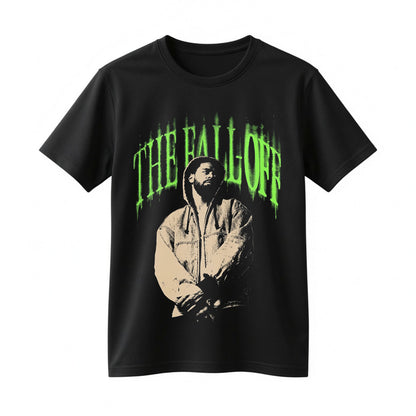 J. Cole The Fall Off World Tour 2026 Shirt - Neon Graphic Rap Concert Tee