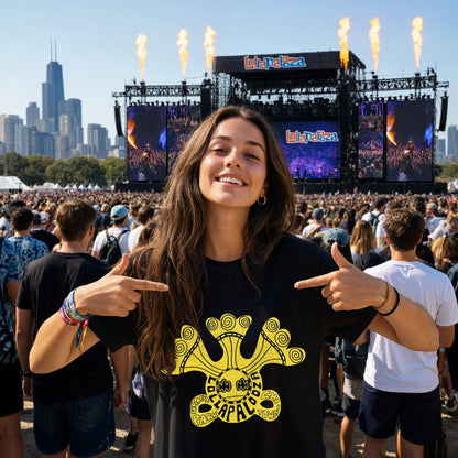 Lollapalooza 2026 Vintage Festival Lineup T-Shirt - Chicago Music Fan Tee