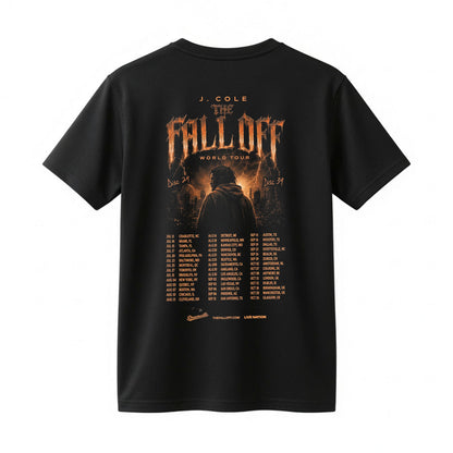 J Cole The Fall Off World Tour 2026 Shirt - J Cole Tour Dates Tee