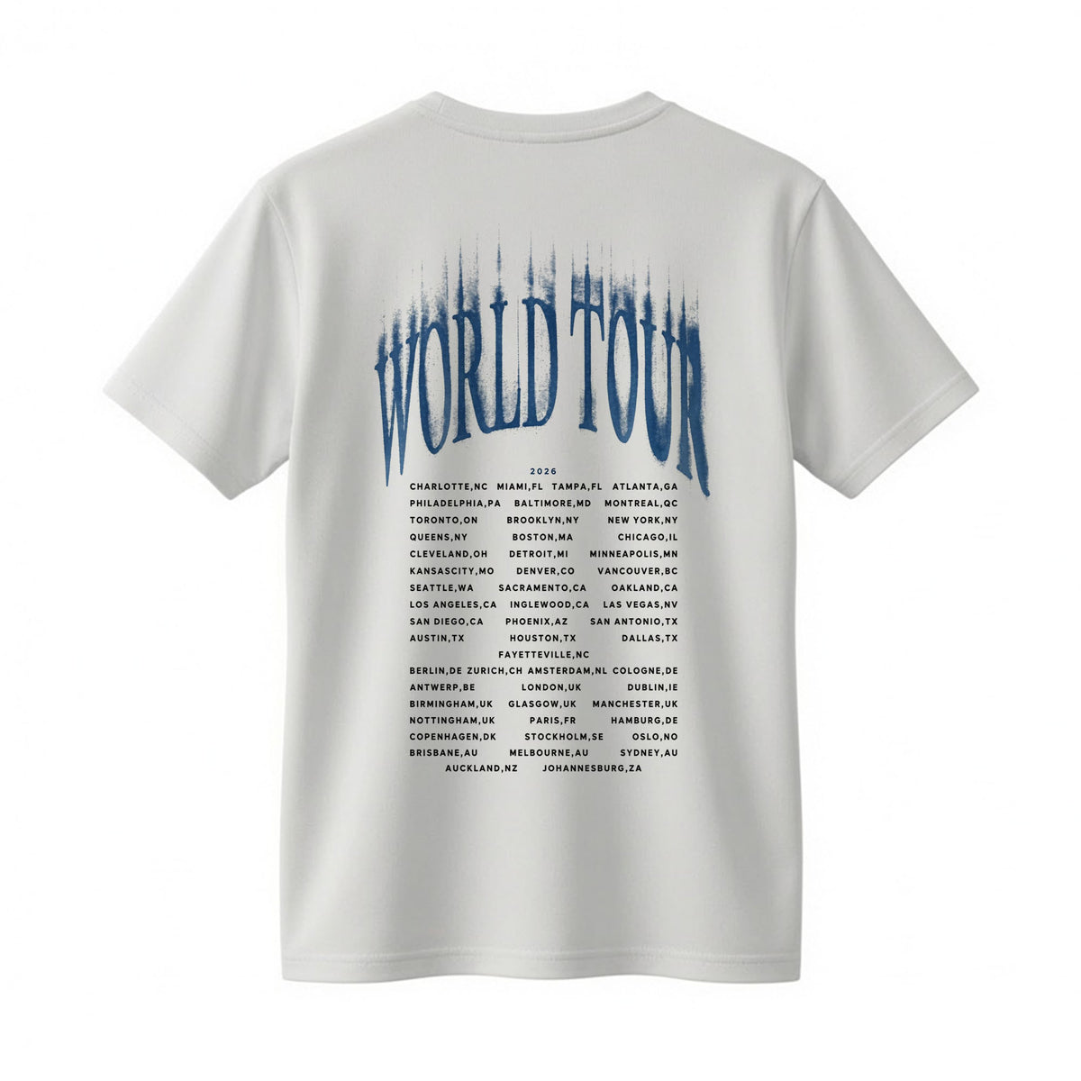 J. Cole The Fall Off World Tour 2026 T-Shirt – Hip Hop Concert Unisex Tee