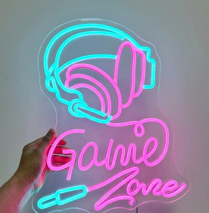 Custom Gaming Neon Sign, LED Wall Decor for Game Room, Personalized Gamer Gift, Neon Lights for Bedroom, PlayStation Controller Wall Art