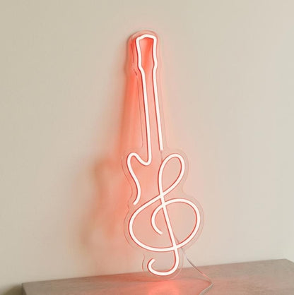Custom Music LED Neon Sign | Personalized Studio Wall Art | Music Note & Quote Neon Light | Home Theater and Bedroom Glow Decor