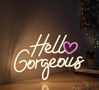 Custom LED Neon Sign for Nail Salon Decor, Beauty Lounge Wall Art, Personalized Business Sign, Aesthetic Gift for Her, Salon Opening Decor