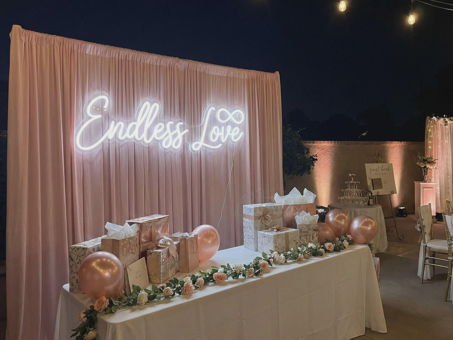 Custom LED Neon Sign for Anniversary – Personalized Wedding or Relationship Celebration Décor, Romantic Party Glow