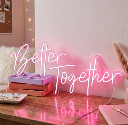 Custom Neon Sign for Wedding Decor | Personalized Last Name Sign | Bedroom Wall Decor | Neon Lights for Party, Anniversary & Birthday Gifts