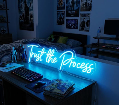 Custom Gaming Neon Sign - Level Up Your Game Room Decor - Personalized Gamer Gift for Him/Her - LED Wall Art, Just One More,Gamer Zone Light