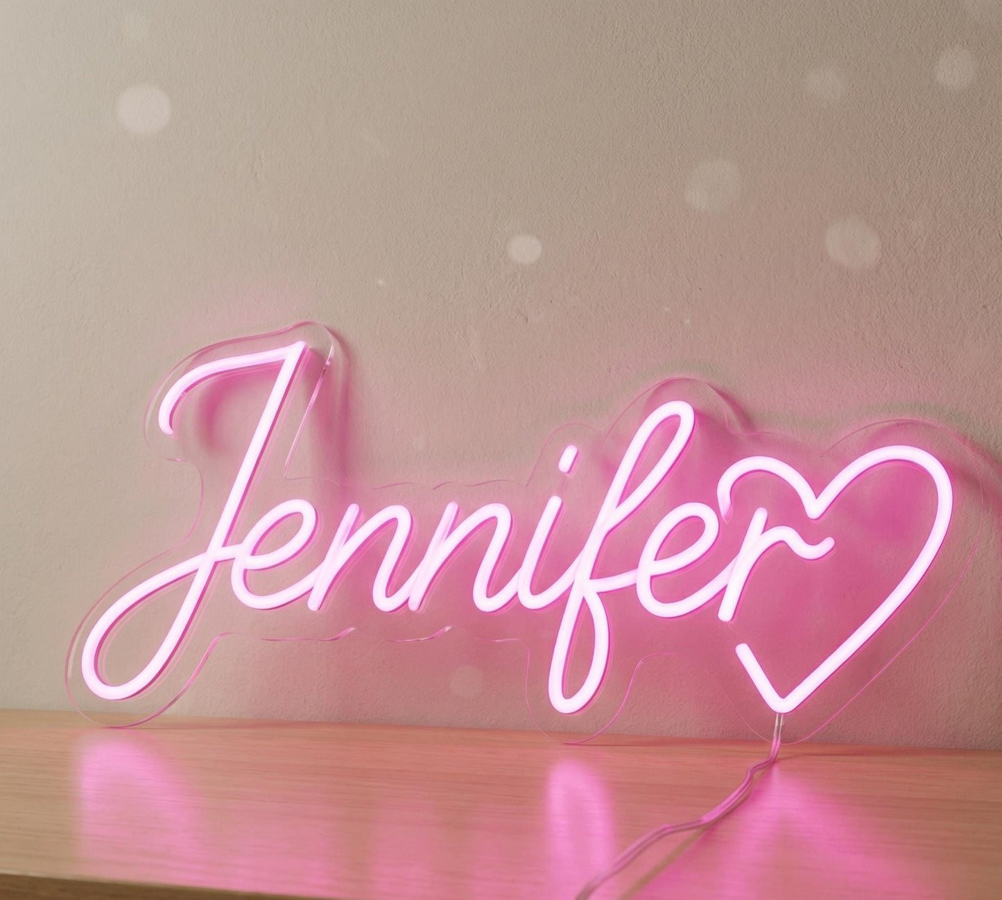 Custom Neon Sign Name Light - Personalized LED Bedroom Decor for Girls & Boys, Kids Nursery Night Light, Wedding Wall Art, Birthday Gift