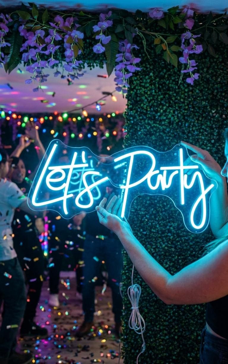 Custom Neon Sign: Personalized LED Neon Light Decor for Wedding, Home Bar, Bedroom & Events | Custom Name Sign, Party Decor, Wall Art Gifts